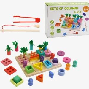 Juego de columnas 4 en 1